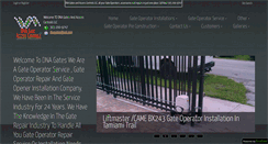 Desktop Screenshot of dnagates.com